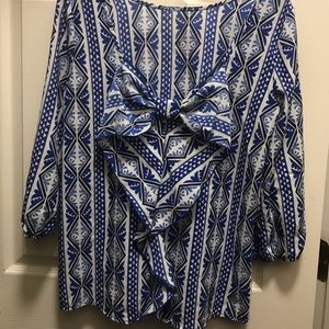 Boutique Bow Back Top